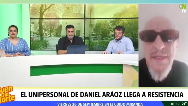 Daniel Aráoz: "Mi oficio es heredado de mi madre"