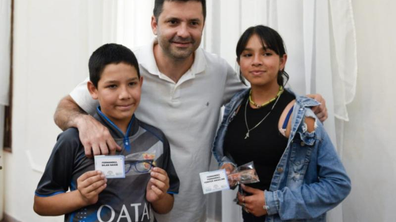 Nueva entrega gratuita de anteojos de receta
