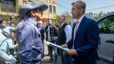 Nuevos patrulleros del plan provincial de seguridad