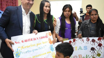 Miraflores: inauguración de la ampliación y refacción de obra escolar