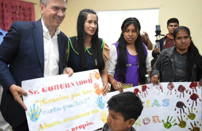 Miraflores: inauguración de la ampliación y refacción de obra escolar