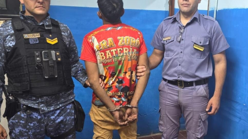 Demoraron a un hombre por causar disturbios durante el festival del Día de la Madre