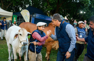 Expo Brangus y Brahman: Zdero ratificó acompañamiento al campo
