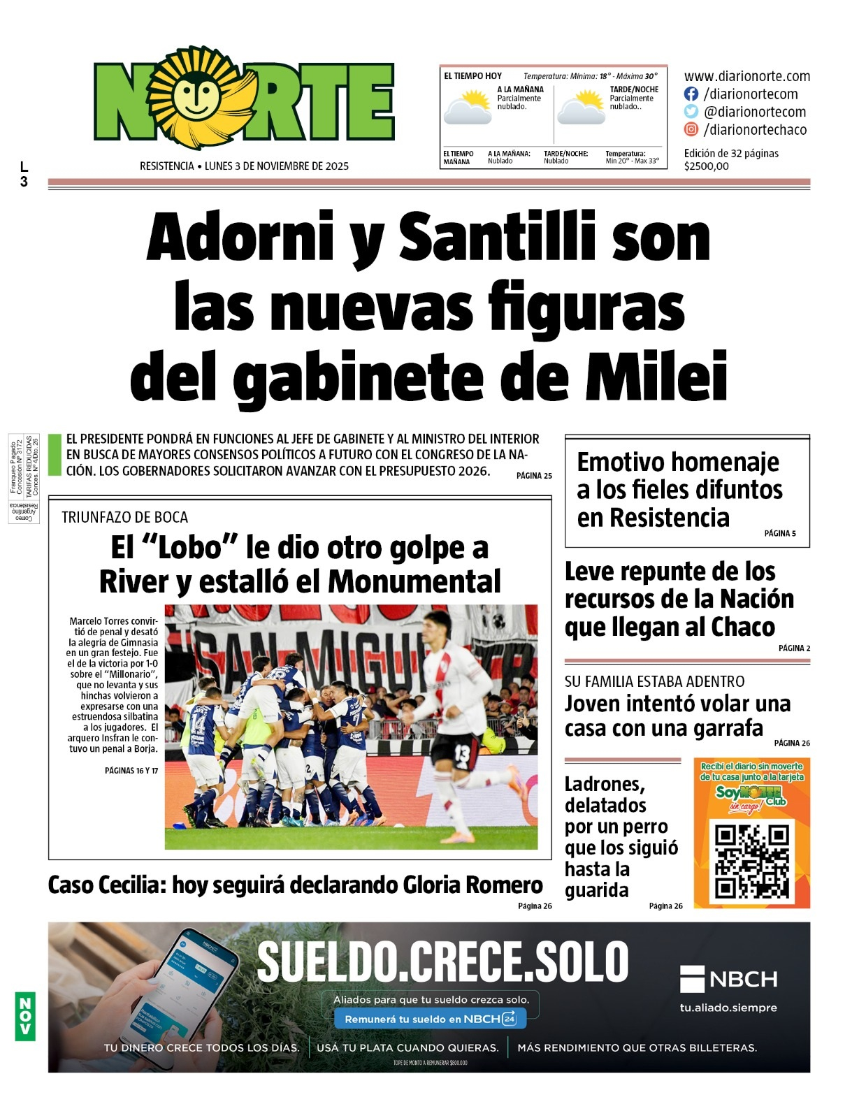 Edición del 03-11-2025