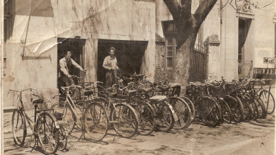 Bicicleterías de aquel tiempo