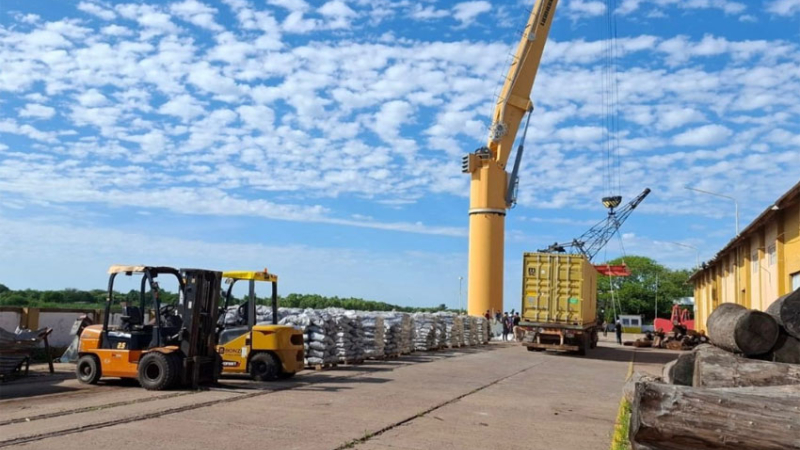 Nueva exportación de carbón chaqueño con destino a EEUU