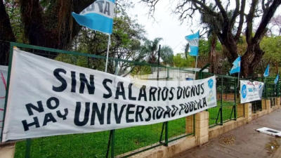 Desde mañana, paro universitario de 72 horas en todo el país