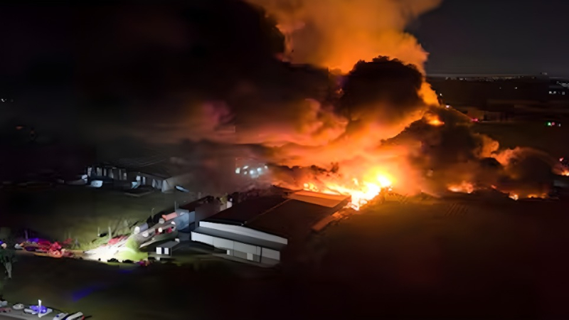 Investigan si el incendio en Ezeiza fue intencional