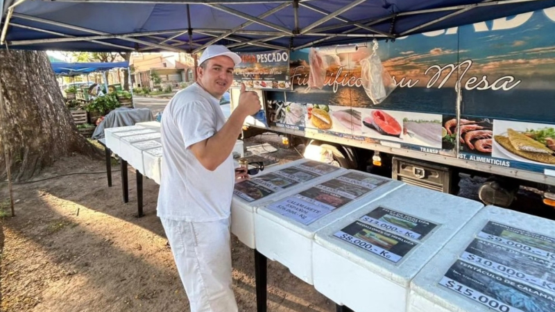 Venden pescados y productos de mar a partir de $7.000