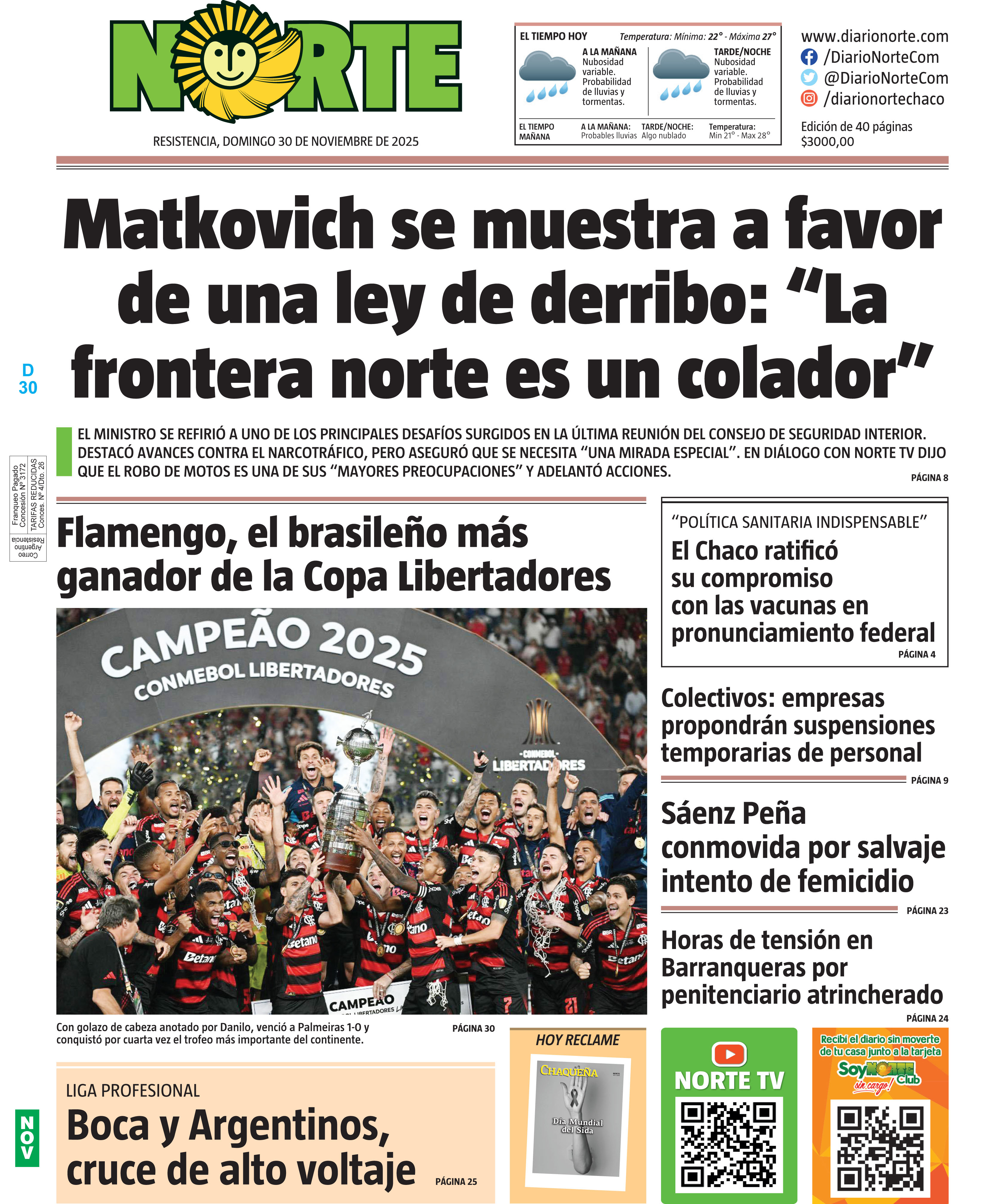 Edición del 30-11-2025