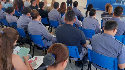 Capacitación sobre la Ley Micaela en Laguna Blanca