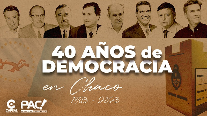 El próximo jueves presentan el documental "40 años de Democracia:1983-2023"