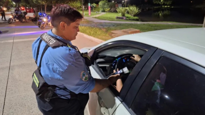 Fuerte descenso de infracciones por alcoholemia en Resistencia