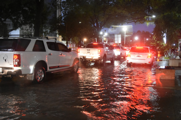 Calles céntricas de Resistencia.