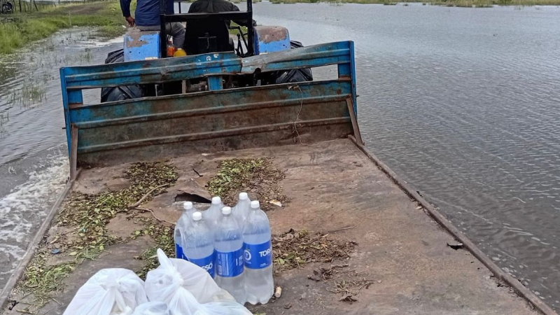 Se refuerza la asistencia integral en zonas afectadas por las precipitaciones