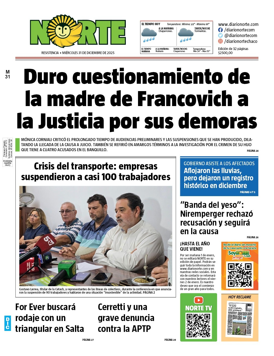 Edición del 31-12-2025