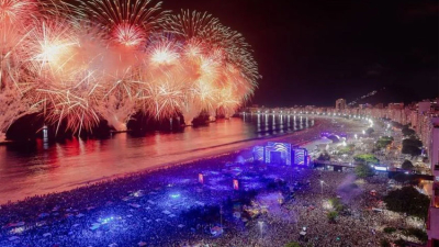 Río de Janeiro recibió el premio por la mayor fiesta de fin de año del mundo