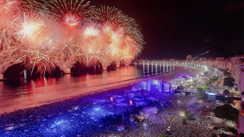 Río de Janeiro recibió el premio por la mayor fiesta de fin de año del mundo