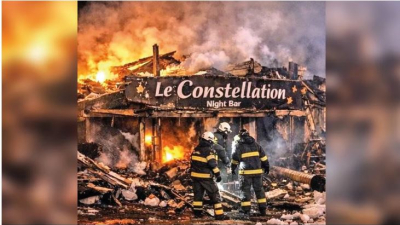 Tragedia de Año Nuevo: decenas de muertos por un incendio en un bar de un centro de esquí en Suiza