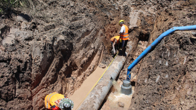 Se normaliza el servicio de agua potable en la zona norte de Resistencia