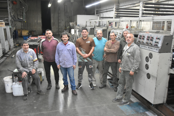 Se jubiló José Sosa, jefe de máquinas de la planta impresora de NORTE.