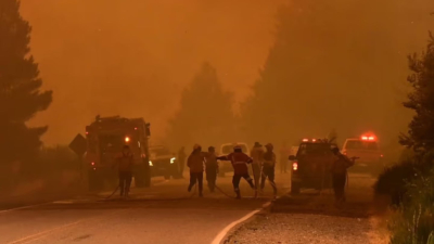 Incendios en Chubut: la situación es crítica y hay más de 3000 evacuados
