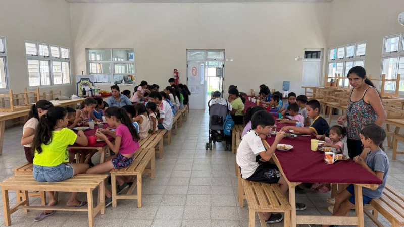 Amplio despliegue territorial para garantizar el Servicio Social Nutricional