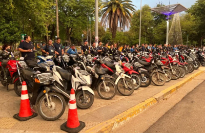 Resistencia: más de 200 motos retenidas en una semana por falta de casco