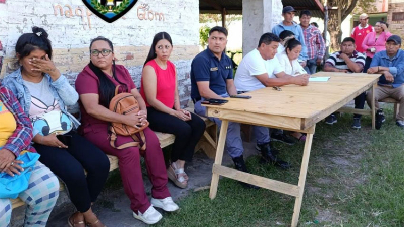 Sáenz Peña: refuerzan el diálogo por la seguridad en barrios de pueblos originarios