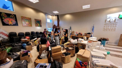 Ciudad Limpia comenzó el año con más trabajo solidario