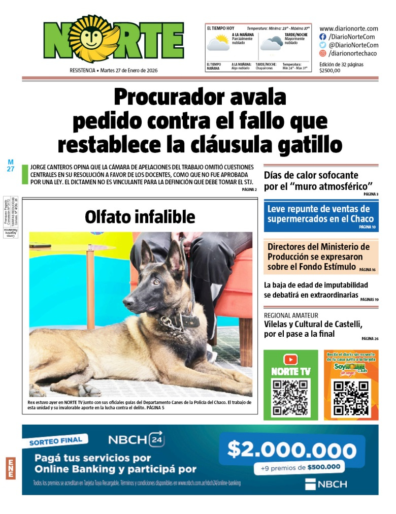 Edición del 27-01-2026