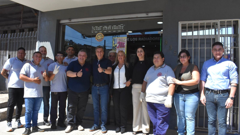 Cuaglia, la casa de los radiadores, sumó nuevos trabajadores a través de Impulsar Chaco