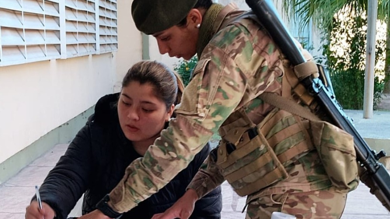 El Ejército inscribe a jóvenes del Chaco que deseen ser soldados voluntarios