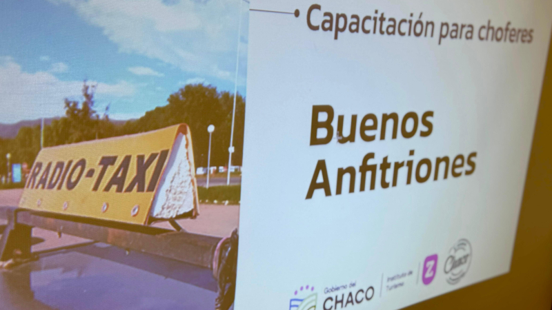 Capacitan a taxistas y remiseros como "buenos anfitriones" en Resistencia