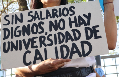 Los docentes universitarios anuncian una semana de paro