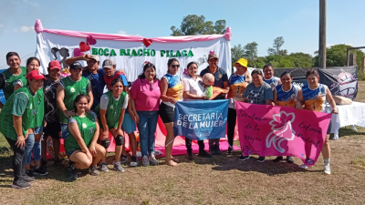 Torneo de vóley en Boca Riacho Pilagá