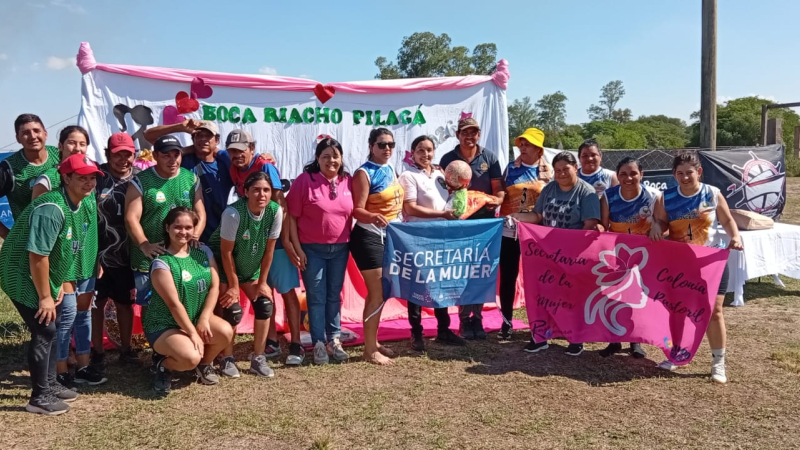 Torneo de vóley en Boca Riacho Pilagá