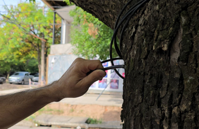 Cables que cuelgan, una trampa presente en las calles que puede ser mortal