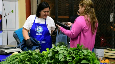 Se desarrolló la comercialización de la producción frutihortícola local 