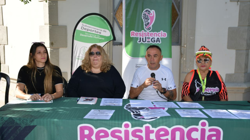 Resistencia presentó un programa que promueve el baile en plazas