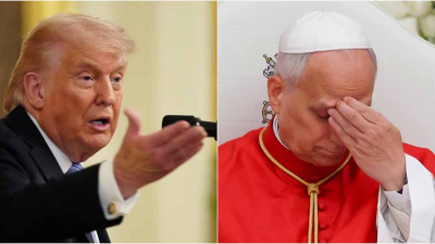 Donald Trump volvió a criticar el papa León XIV y advirtió: "Está poniendo en peligro a muchos católicos"