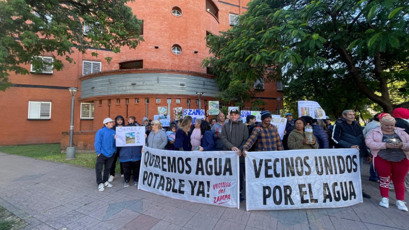 La Justicia amplió el reclamo por falta de agua en barrio Zampa y citó al Municipio, APA e Infraestructura