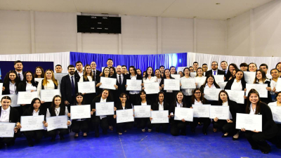 Felices de haber estudiado y recibirse en su provincia