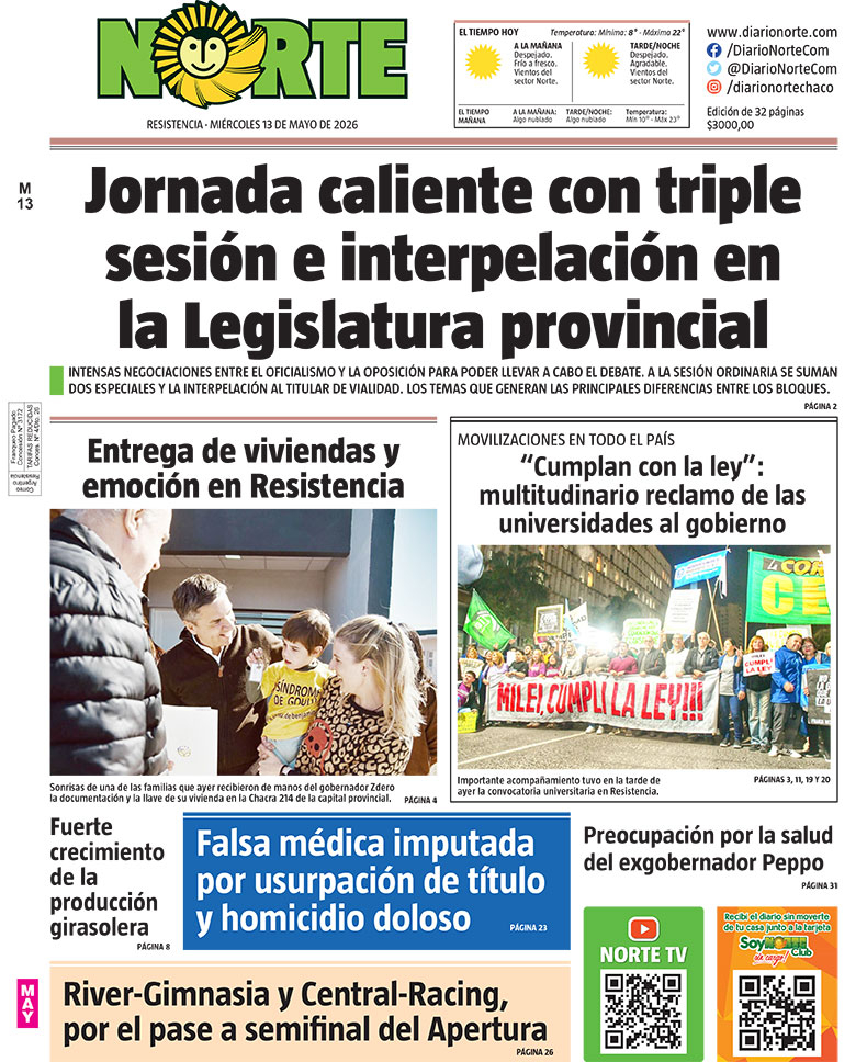 Edición del 13-05-2026