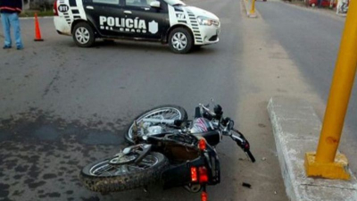 En el Chaco, 6 de cada 10 siniestros viales involucran motos y conductores jóvenes