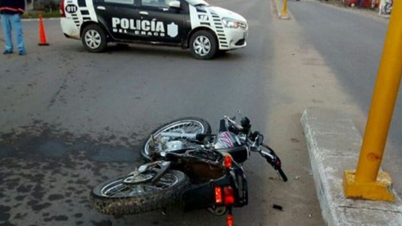 En el Chaco, 6 de cada 10 siniestros viales involucran motos y conductores jóvenes