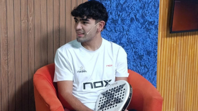 Renzo Núñez, el chaqueño que sueña en grande en la elite mundial del pádel