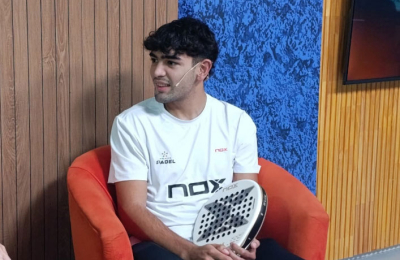 Renzo Núñez, el chaqueño que sueña en grande en la elite mundial del pádel