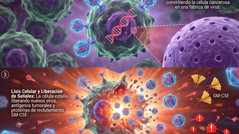 El herpes se vuelve arma de precisión contra el cáncer