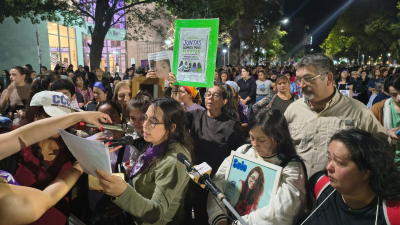 El modelo económico del país fue el centro de las críticas en la marcha Ni Una Menos